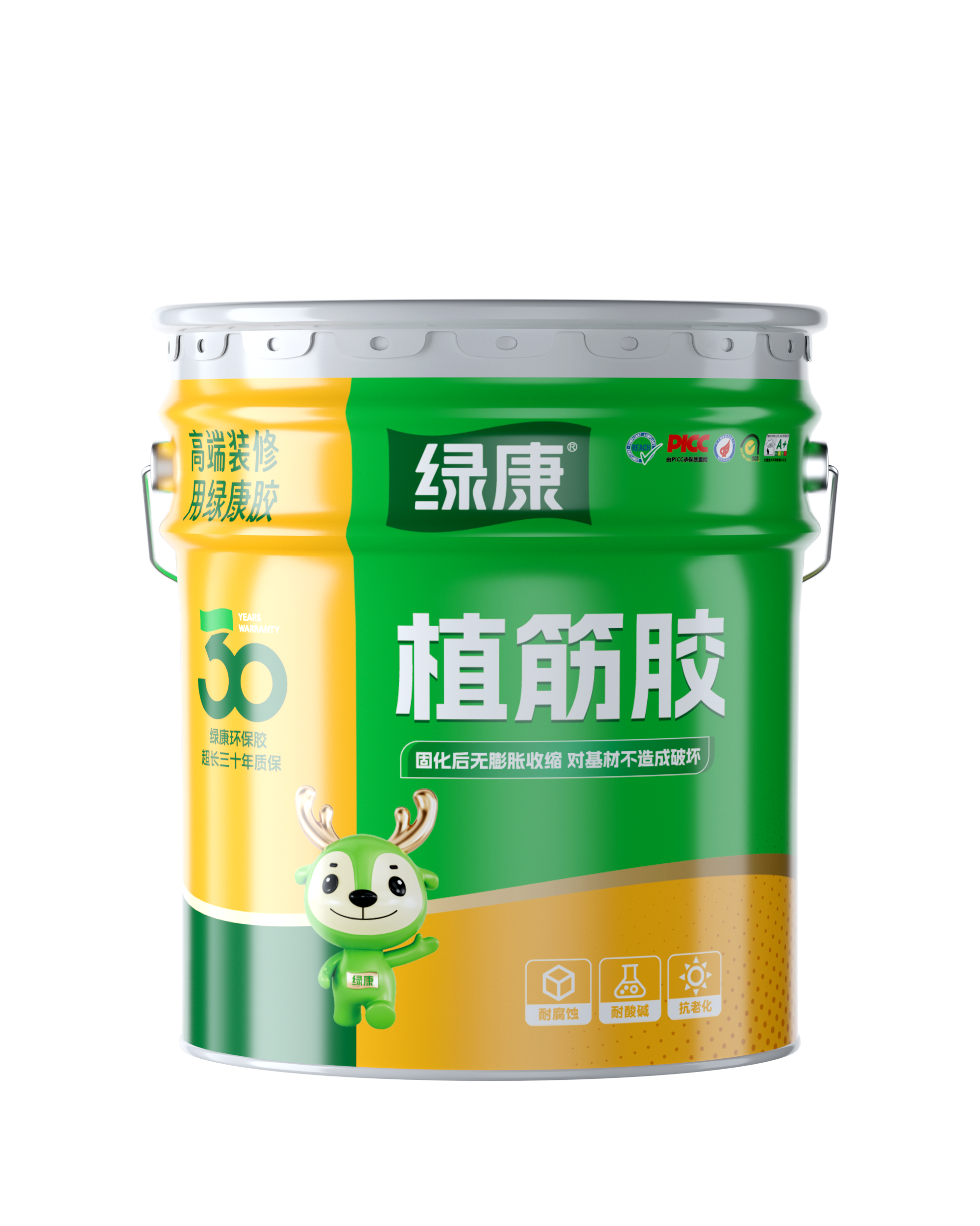 Green Kang epoxy anchoring adhesive for building anchoring, modified epoxy resin barrel anchoring adhesive